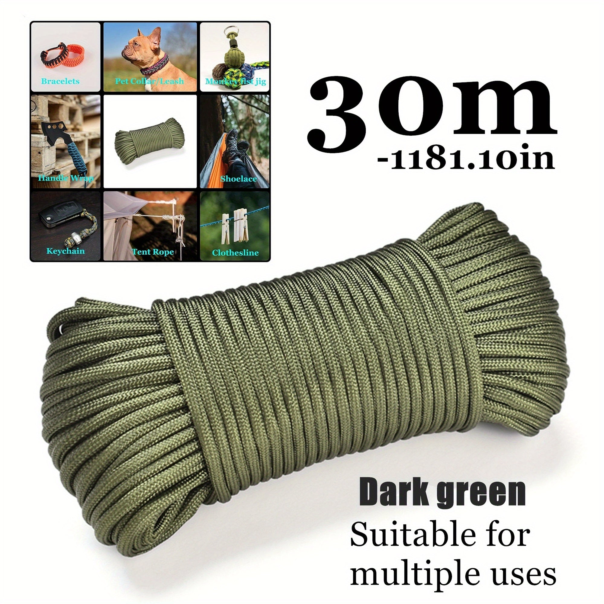 Nylon Touw, Extra stevig, 30meter