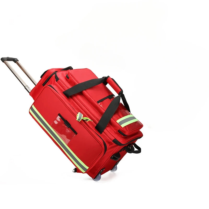 Professionele Eerste Hulp Trolley – Waterdicht & Grote Capaciteit