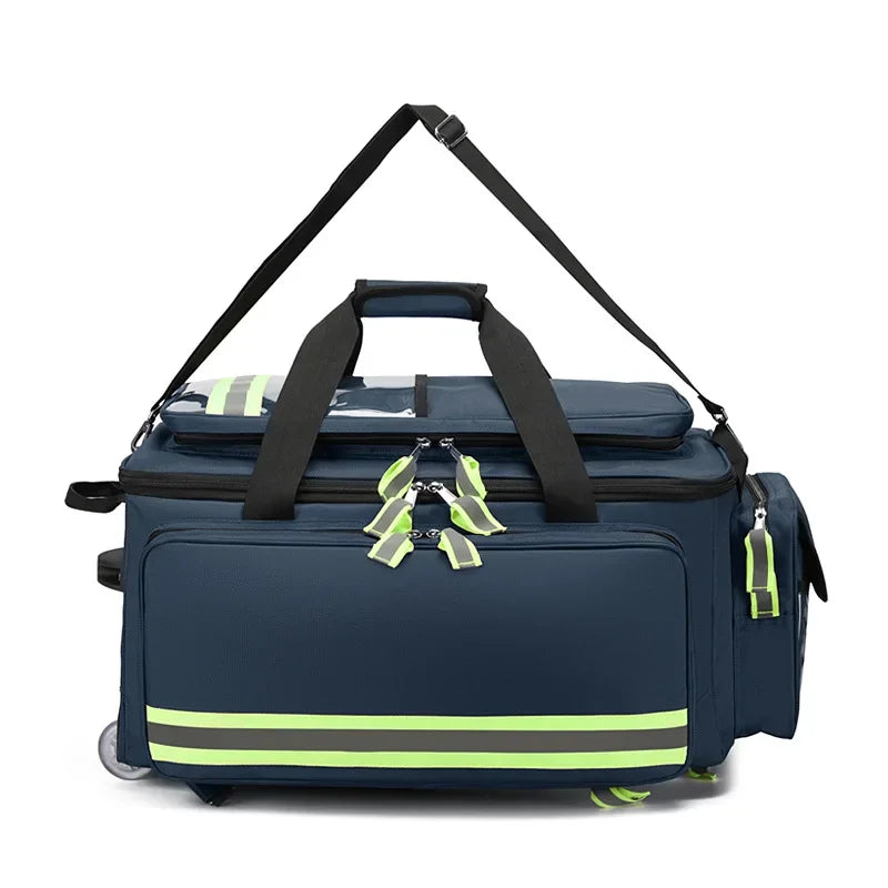 Professionele Eerste Hulp Trolley – Waterdicht & Grote Capaciteit