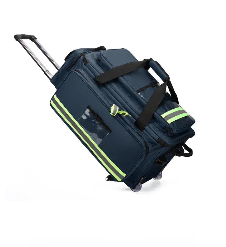 Professionele Eerste Hulp Trolley – Waterdicht & Grote Capaciteit